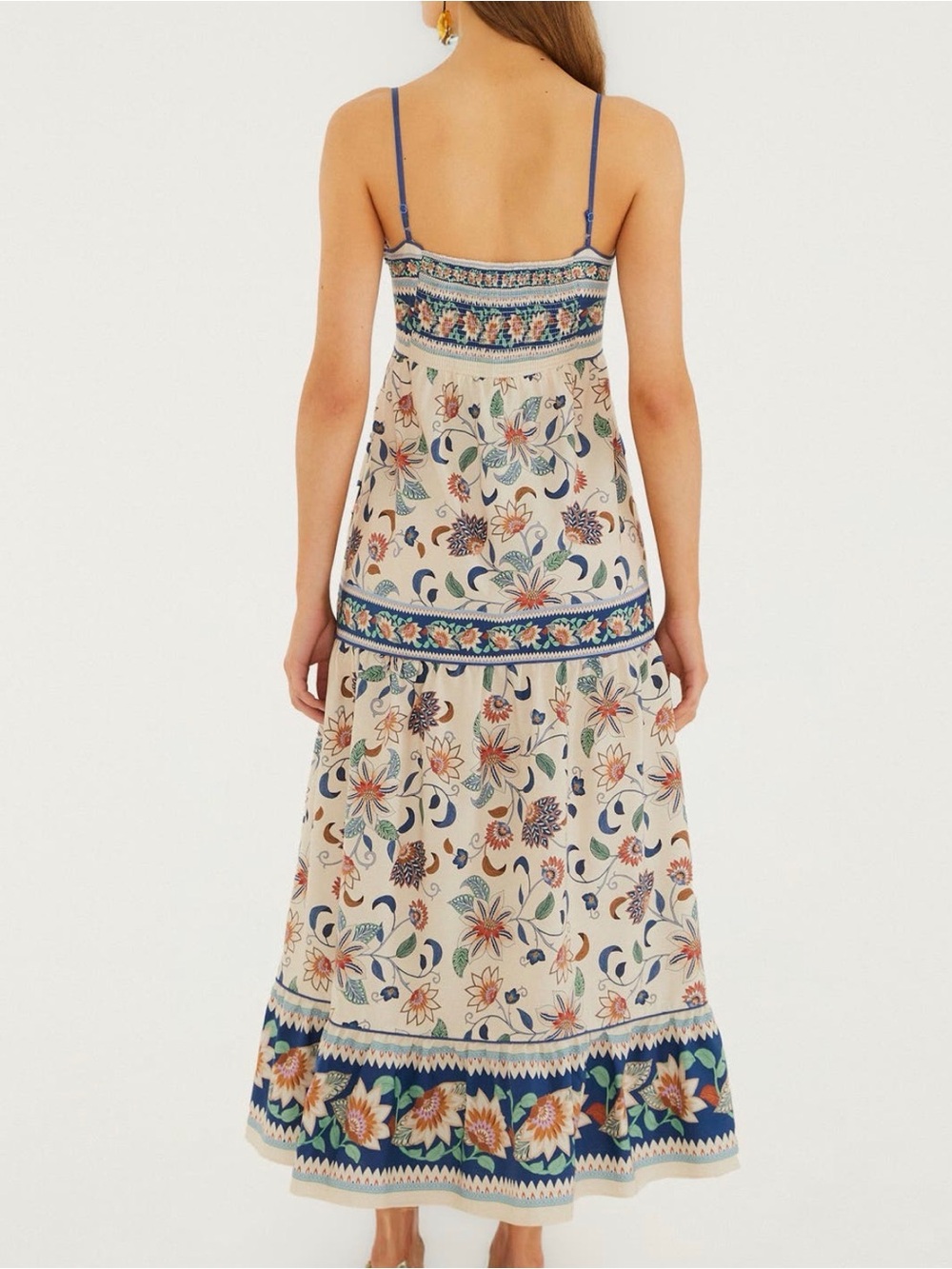 NWT Farm Rio Delhi Floral Tapestry Print Sundress- Small - Picture 2 of 10